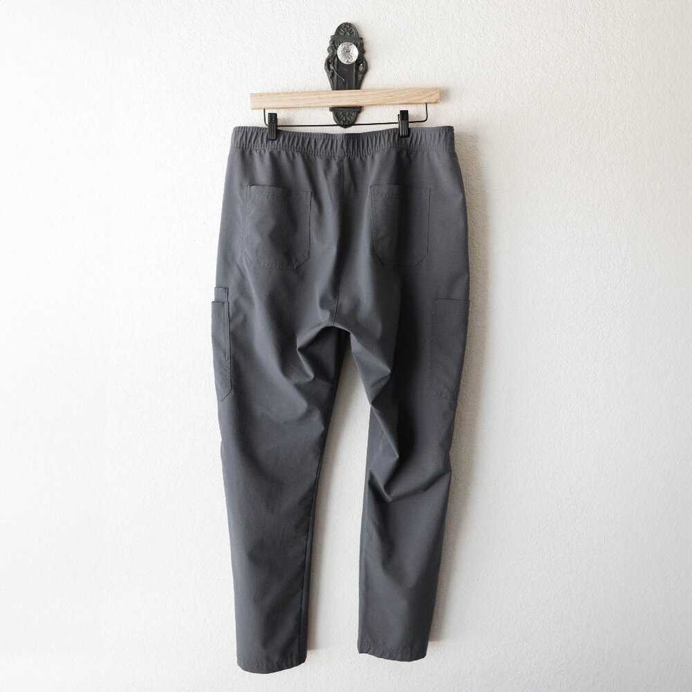 Maevn Men’s Pewter Gray Cargo Scrub Pants | Size L | Style 5891 - Picture 9 of 13